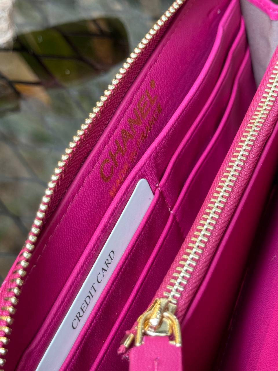 Leather Wallet (Pink)