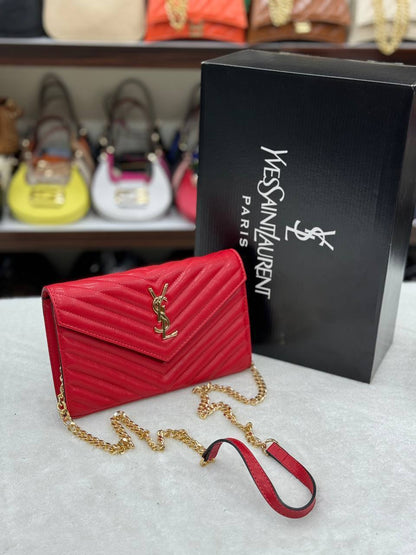 Quilted Shoulder Bag (Big) (DarkSilver)